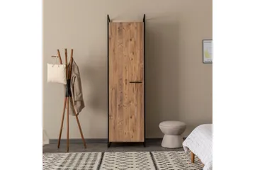 Batler Garderob 52x104 3 Dörrar - Natur - Förvaring - Sko- & klädförvaring - Garderober & garderobssystem