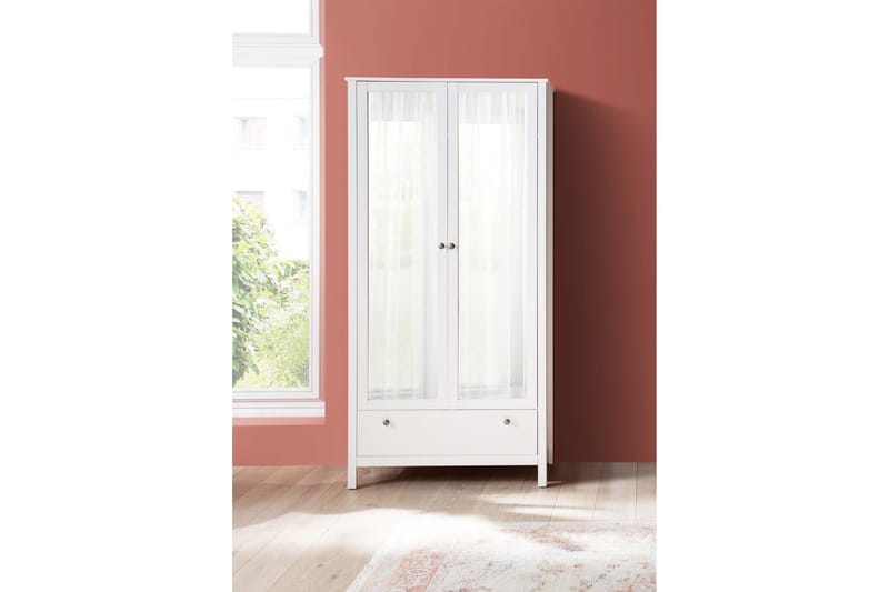 BERCETO Garderob 92 Vit -   - Garderober & garderobssystem