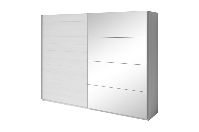 Bovera Garderob 61x270 cm - Askgrå - Förvaring - Sko- & klädförvaring - Garderober & garderobssystem