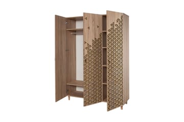 Brokind Garderob 135 cm - Brun - Förvaring - Förvaringsmöbler - Byrå