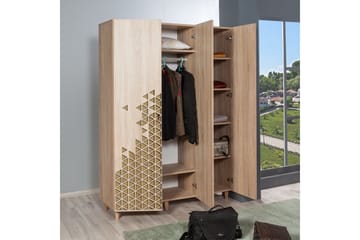 Brokind Garderob 135 cm - Brun - Förvaring - Förvaringsmöbler - Byrå