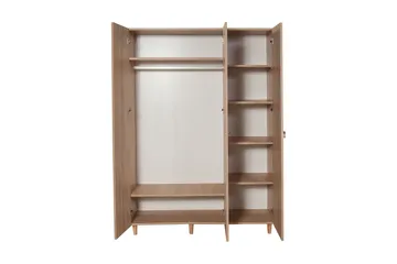 Brokind Garderob 135 cm - Brun/Ek - Förvaring - Förvaringsmöbler - Byrå