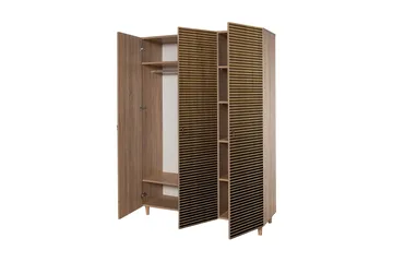 Brokind Garderob 135 cm - Brun/Ek - Förvaring - Förvaringsmöbler - Byrå