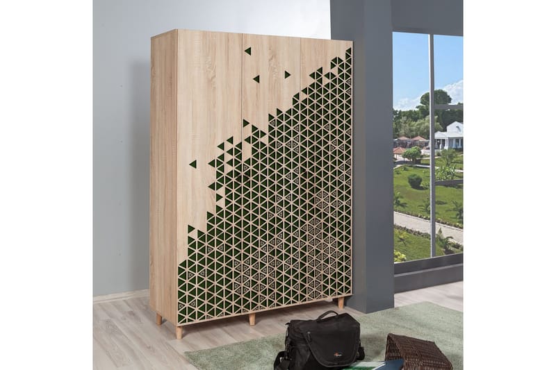 Brokind Garderob 135 cm - Förvaring - Sko- & klädförvaring - Garderober & garderobssystem