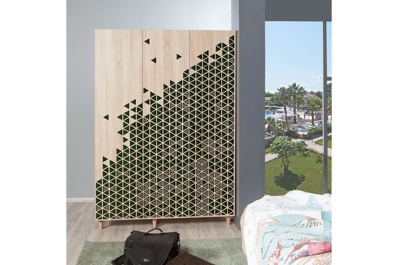 Brokind Garderob 135 cm - Förvaring - Sko- & klädförvaring - Garderober & garderobssystem