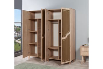 Brokind Garderob 180 cm - Brun/Orange - Förvaring - Sko- & klädförvaring - Garderober & garderobssystem
