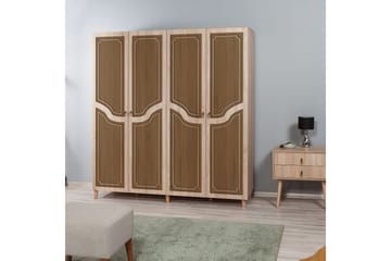 Brokind Garderob 180 cm - Brun/Orange - Förvaring - Sko- & klädförvaring - Garderober & garderobssystem