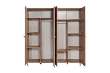Brokind Garderob 180 cm - Brun/Orange - Förvaring - Sko- & klädförvaring - Garderober & garderobssystem