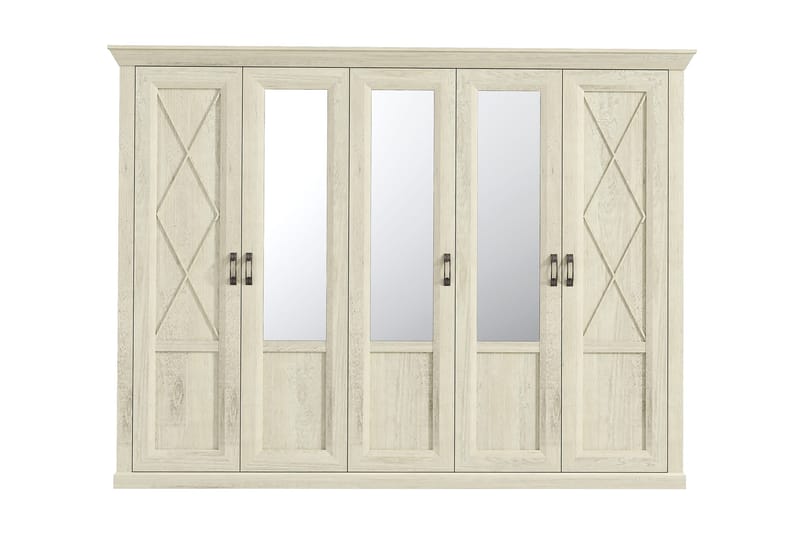 Casique Garderob 65x268 cm - Vit - Förvaring - Sko- & klädförvaring - Garderober & garderobssystem