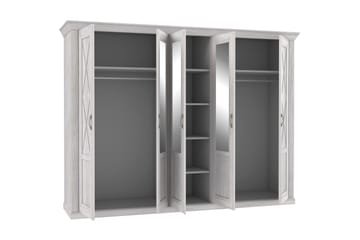 Casique Garderob 65x268 cm - Vit - Förvaring - Sko- & klädförvaring - Garderober & garderobssystem