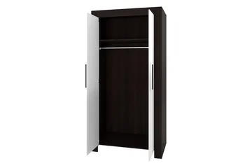 Cezar Garderob 100x60x201 cm Ek - Förvaring - Sko- & klädförvaring - Garderober & garderobssystem