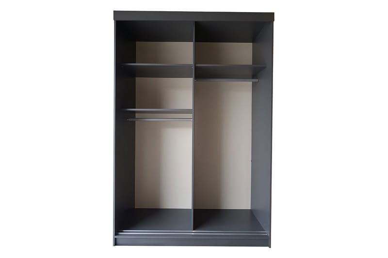 CISANO Garderob 60x138 cm Grå - Grå - Förvaring - Sko- & klädförvaring - Garderober & garderobssystem