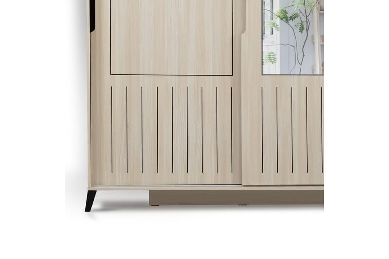 Comfortale Garderob 140 - Ljus Trä - Förvaring - Sko- & klädförvaring - Garderober & garderobssystem