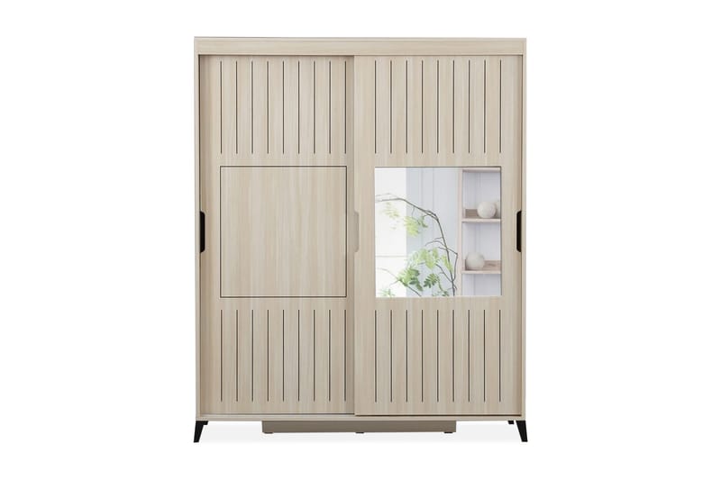 Comfortale Garderob 150, Ljus Trä