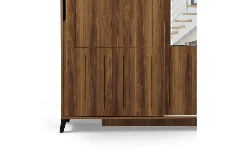 Comfortale Garderob 160 - Valnöt - Förvaring - Sko- & klädförvaring - Garderober & garderobssystem