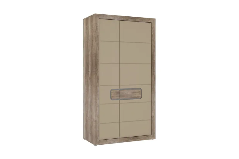 Corlius Garderob 55x109 cm, Beige/Brun