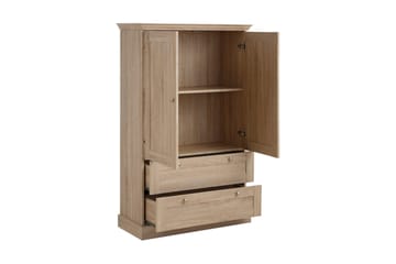 Dareia Garderob 85 cm - Brun - Förvaring - Sko- & klädförvaring - Garderober & garderobssystem