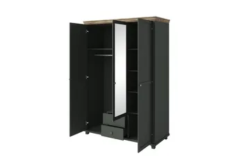 Doade Garderob 42x90 cm - Grön|Natur - Förvaring - Sko- & klädförvaring - Garderober & garderobssystem