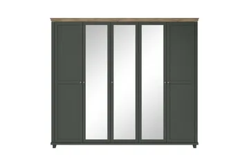 Doade Garderob 62x154 cm - Grön|Natur - Förvaring - Sko- & klädförvaring - Garderober & garderobssystem