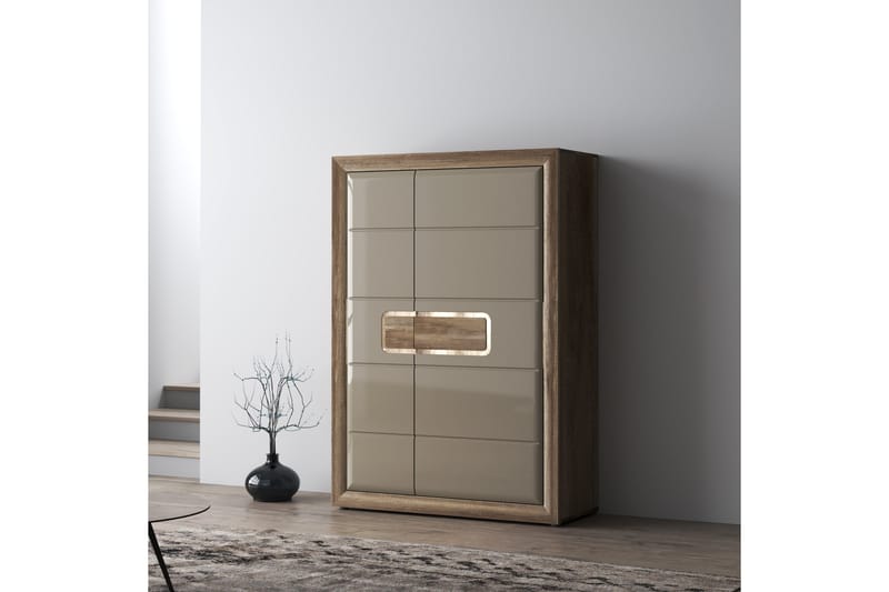 DOROBANTU Sideboard 34x105 cm Beige/Brun - Förvaring - Sko- & klädförvaring - Garderober & garderobssystem