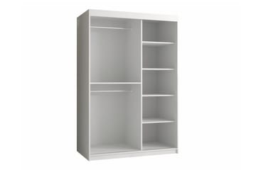 Dunvegan Garderob 120 cm i Målat Trä - Vit - Förvaring - Sko- & klädförvaring - Garderober & garderobssystem