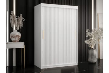 Dunvegan Garderob 120 cm i Målat Trä - Vit - Förvaring - Sko- & klädförvaring - Garderober & garderobssystem