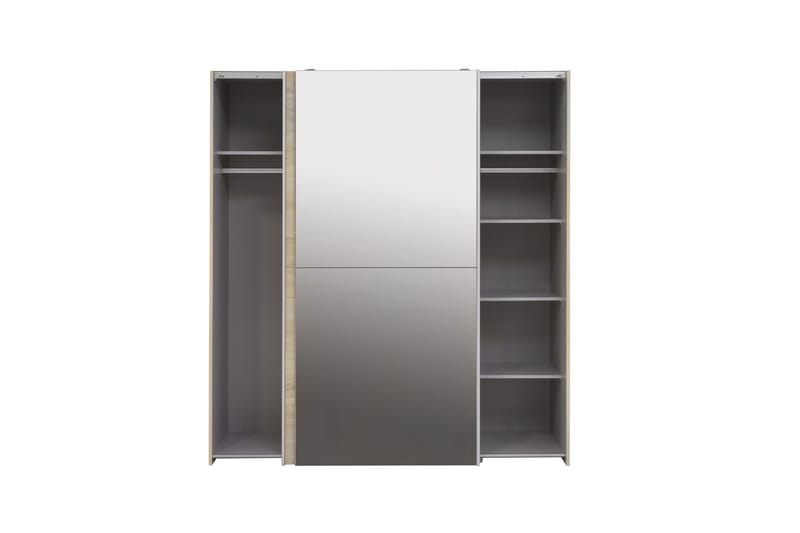 Edessa Garderob 62x171 cm - Brun - Förvaring - Sko- & klädförvaring - Garderober & garderobssystem