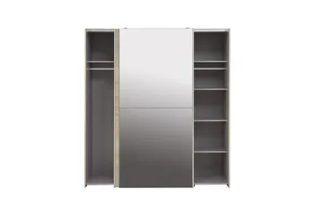 Edessa Garderob 62x171 cm - Brun - Förvaring - Sko- & klädförvaring - Garderober & garderobssystem