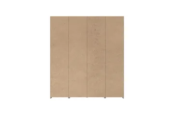 Edessa Garderob 62x171 cm - Brun/Svart - Förvaring - Sko- & klädförvaring - Garderober & garderobssystem