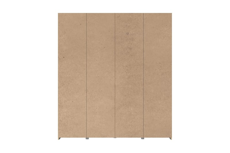 Edessa Garderob 62x171 cm - Mörkgrå - Förvaring - Sko- & klädförvaring - Garderober & garderobssystem