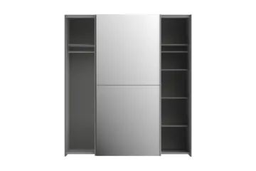 Edessa Garderob 62x171 cm - Mörkgrå - Förvaring - Sko- & klädförvaring - Garderober & garderobssystem