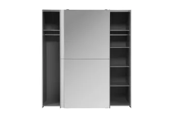 Edessa Garderob 62x171 cm - Vit - Förvaring - Sko- & klädförvaring - Garderober & garderobssystem