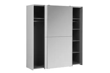 Edessa Garderob 62x171 cm - Vit - Förvaring - Sko- & klädförvaring - Garderober & garderobssystem