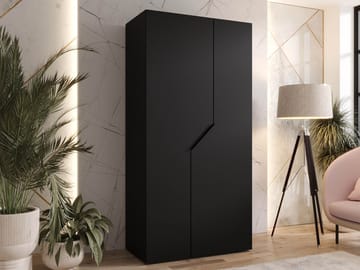 Eikra Garderob 100 cm - svart - Förvaring - Sko- & klädförvaring - Garderober & garderobssystem