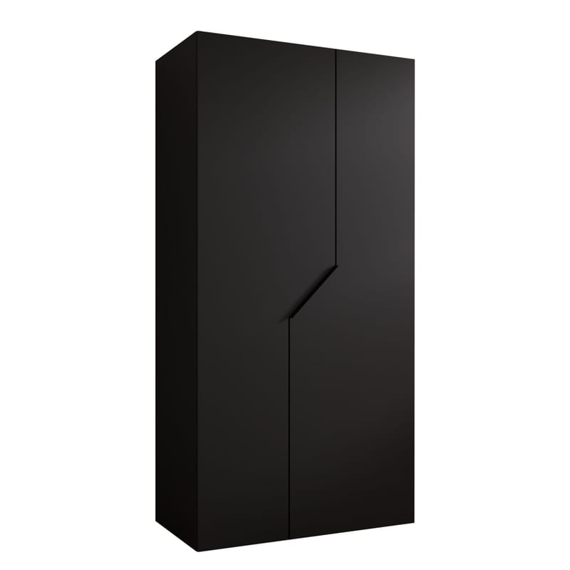 Eikra Garderob 100 cm, svart
