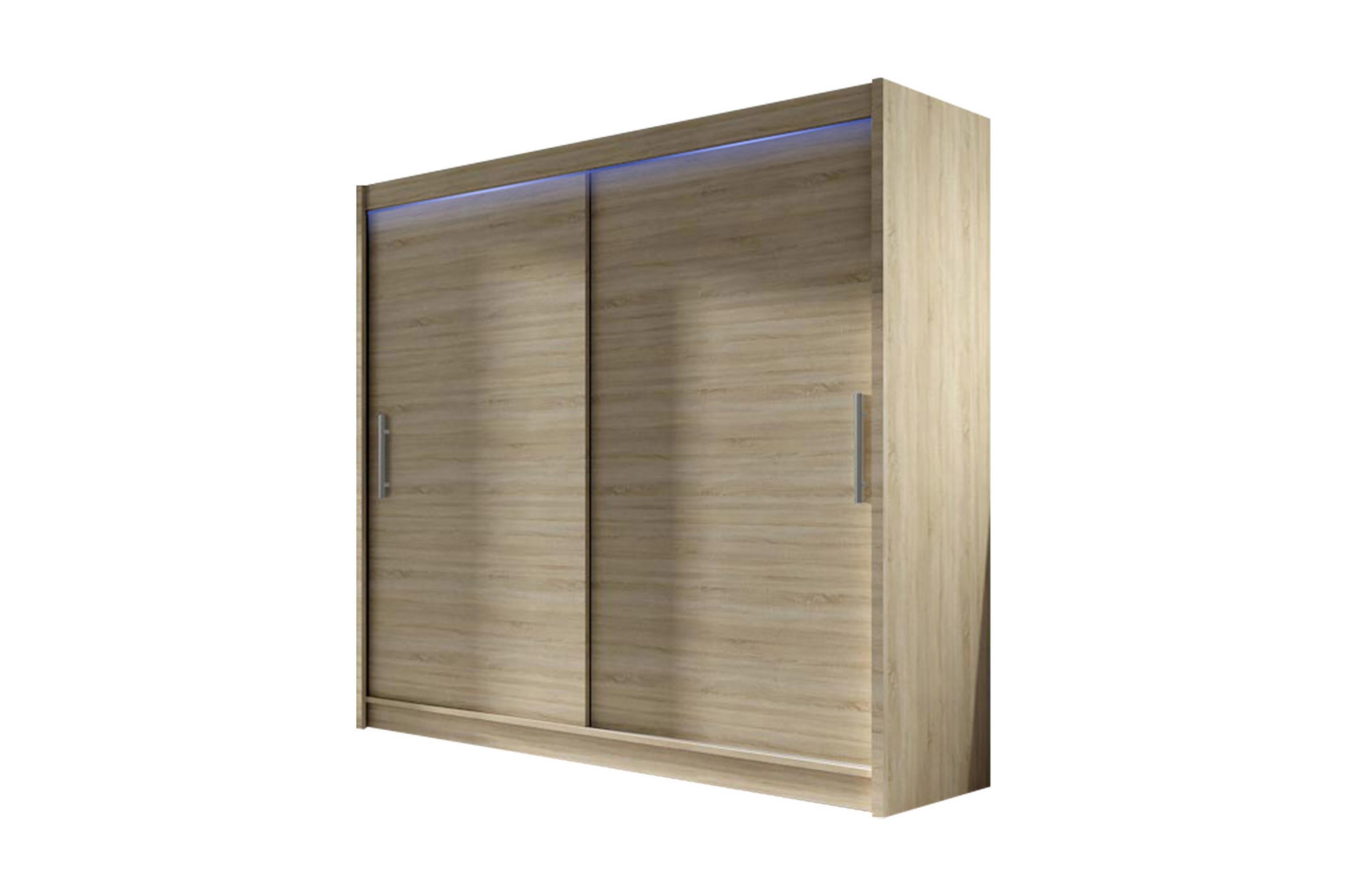 emilio garderob 180x57x215 cm - beige