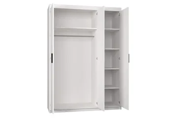 Enzenauer Garderob med Spegel 133 cm LED-belysning - Trä/natur - Förvaring - Sko- & klädförvaring - Garderober & garderobssystem