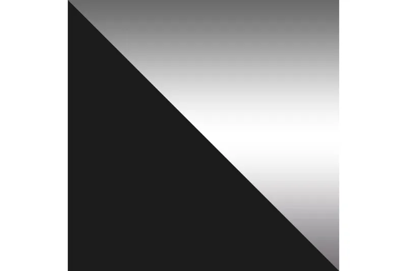 Estella Garderob 120 cm Skjutdörrar Smal Spegel - Svart/Spegel - Förvaring - Sko- & klädförvaring - Garderober & garderobssystem