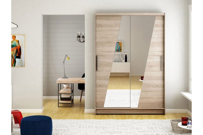 Estella Garderob LED-belysning - Beige - Förvaring - Sko- & klädförvaring - Garderober & garderobssystem