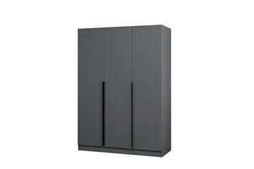 Fruitland Garderob 135 cm - Antracit - Förvaring - Sko- & klädförvaring - Garderober & garderobssystem
