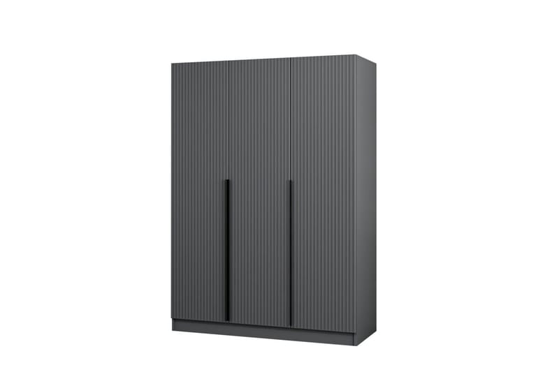 Fruitland Garderob 135 cm - Antracit - Förvaring - Sko- & klädförvaring - Garderober & garderobssystem