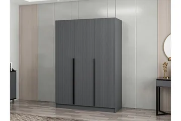 Fruitland Garderob 135 cm - Antracit - Förvaring - Sko- & klädförvaring - Garderober & garderobssystem