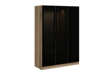 Fruitland Garderob 135 cm - Brun - Förvaring - Sko- & klädförvaring - Garderober & garderobssystem