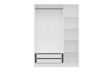 Fruitland Garderob 135 cm - Cream - Förvaring - Sko- & klädförvaring - Garderober & garderobssystem