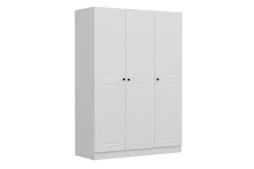 Fruitland Garderob 135 cm - Cream - Förvaring - Sko- & klädförvaring - Garderober & garderobssystem