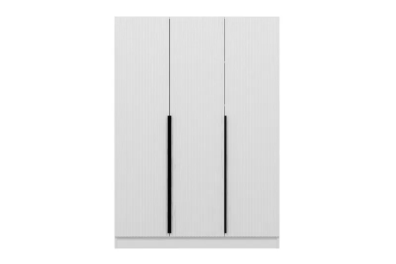 Fruitland Garderob 135 cm - Vit - Förvaring - Sko- & klädförvaring - Garderober & garderobssystem