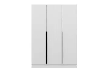 Fruitland Garderob 135 cm - Vit - Förvaring - Sko- & klädförvaring - Garderober & garderobssystem