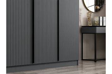 Fruitland Garderob 180 cm - Antracit - Förvaring - Sko- & klädförvaring - Garderober & garderobssystem