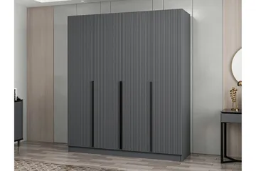 Fruitland Garderob 180 cm - Antracit - Förvaring - Sko- & klädförvaring - Garderober & garderobssystem