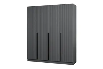 Fruitland Garderob 180 cm - Antracit - Förvaring - Sko- & klädförvaring - Garderober & garderobssystem